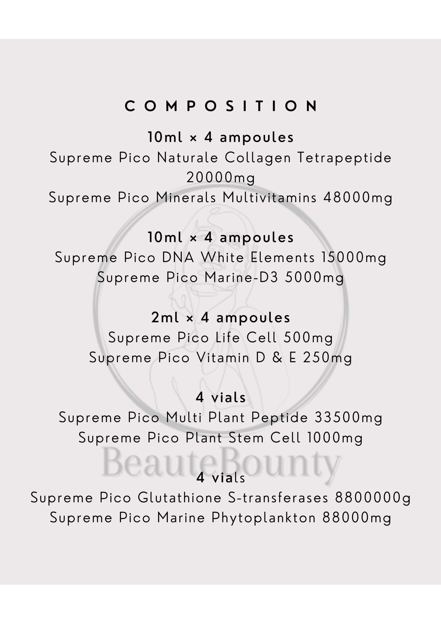Glutax 8800000GS Supreme Pico Cell Absorption