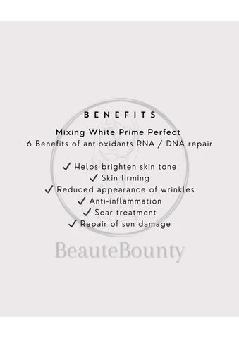 Mixing White Prime White Optimum Antioxidants RNA/DNA Repair
