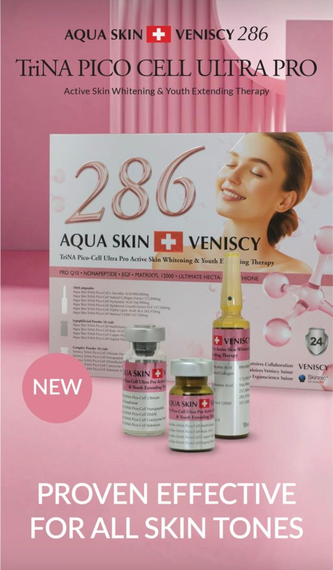 NEW Aqua Skin Veniscy 286