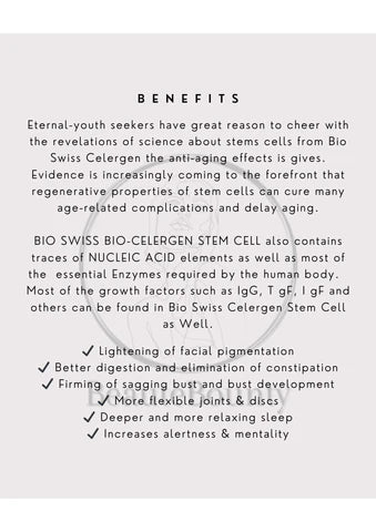 Bio Swiss Bio Celergen Stem Cell Advance Pro