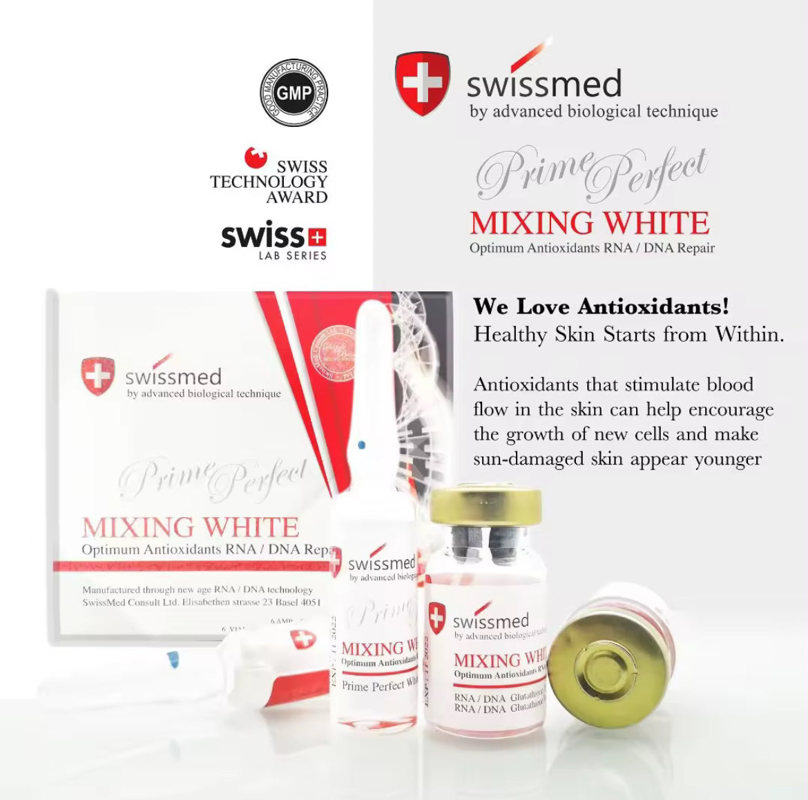 Mixing White Prime White Optimum Antioxidants RNA/DNA Repair