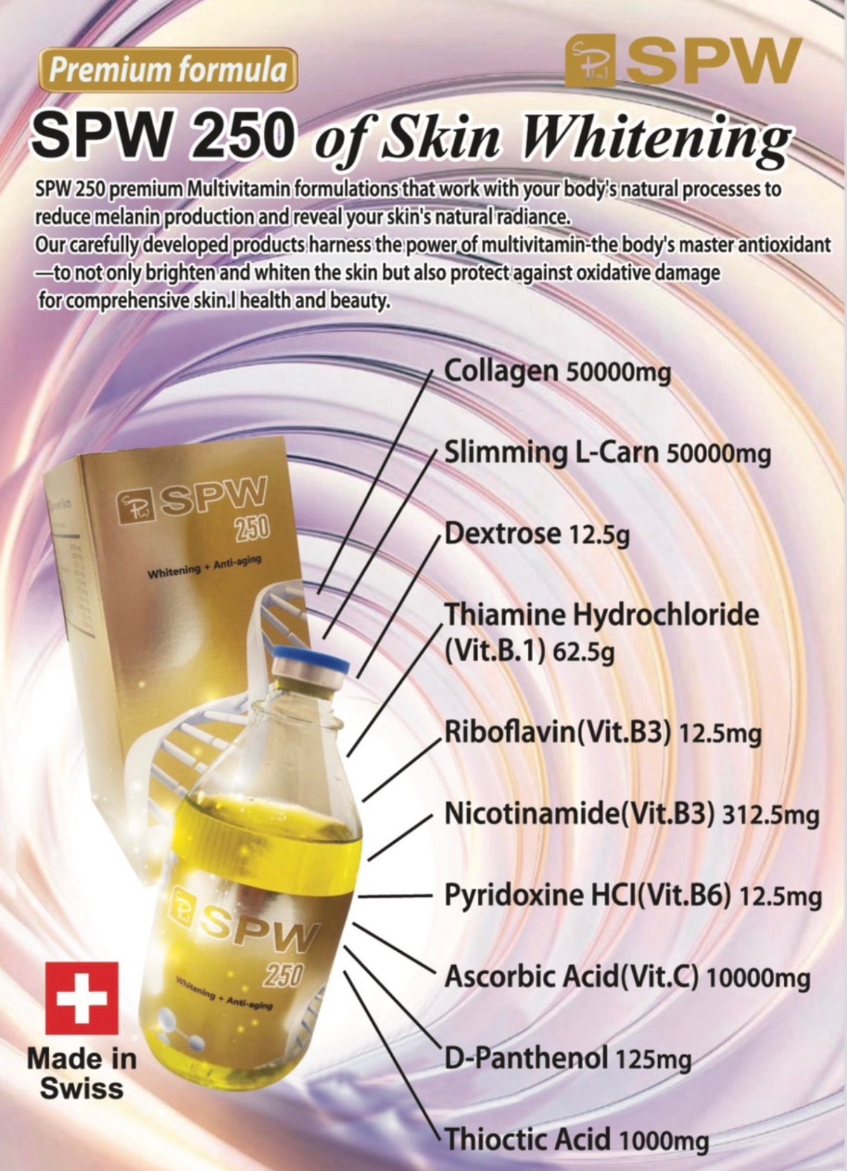 SPW 250 Skin Whitening