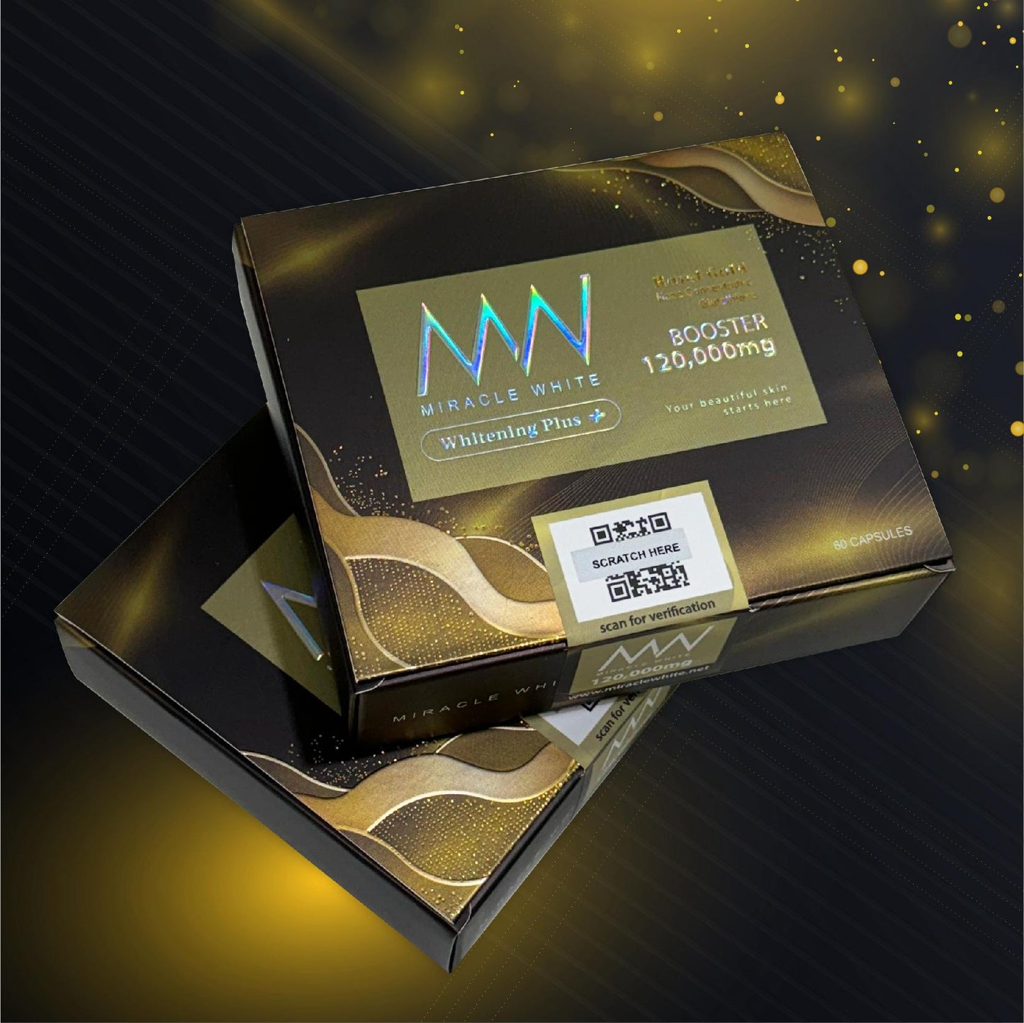 Miracle White Royal Gold Booster Capsules