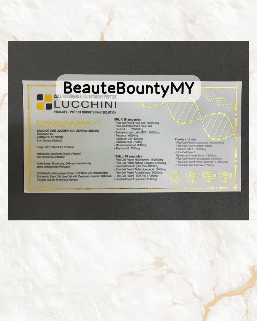 Lucchini Cell Formidable Glutathione Peptide