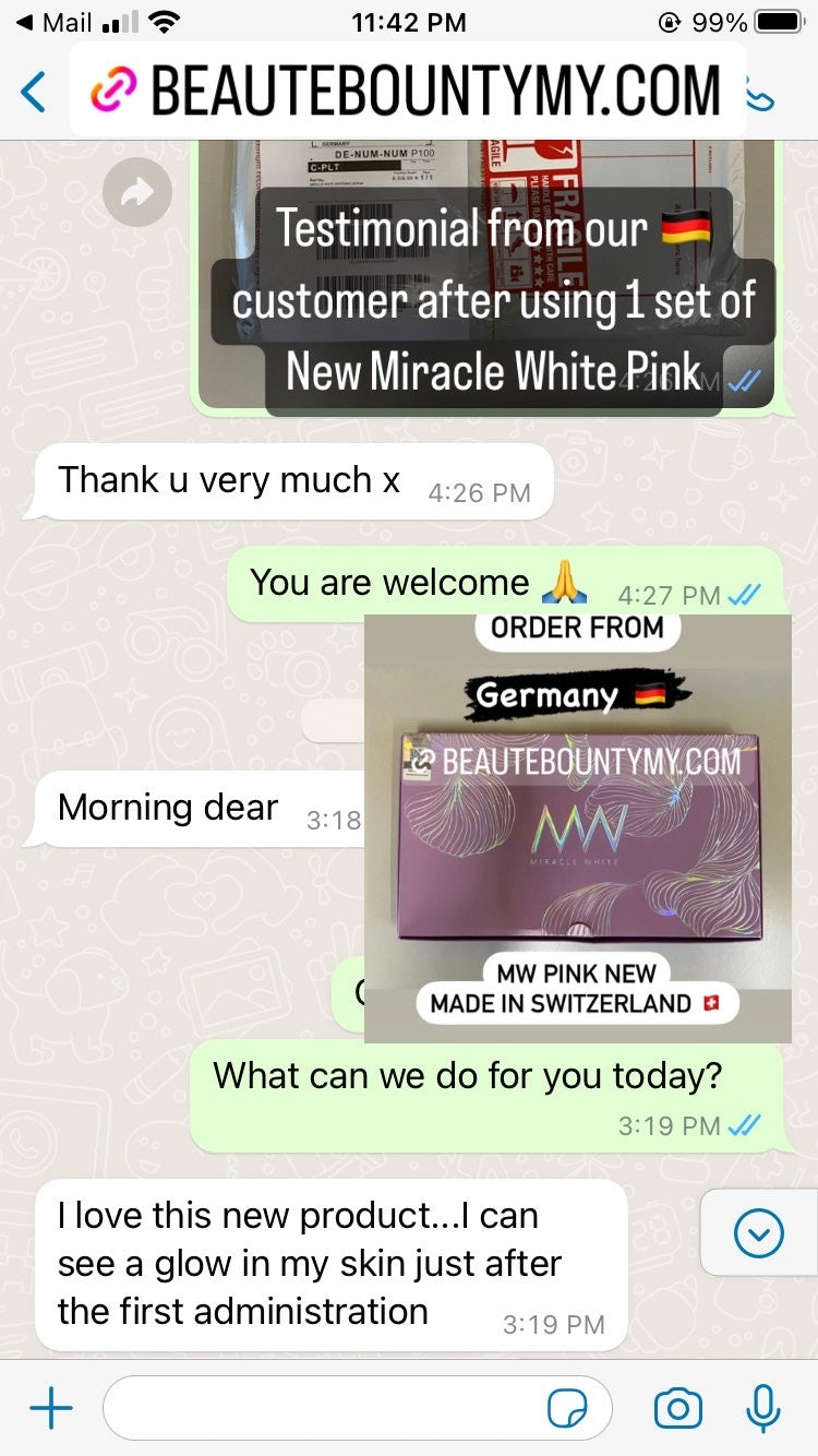 NEW VERSION Miracle White Pink