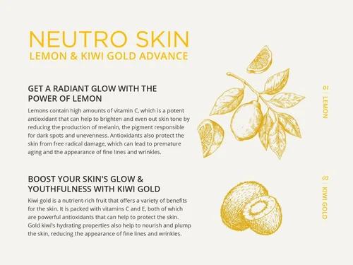 Neutro Skin Lemon & Kiwi Gold Advance