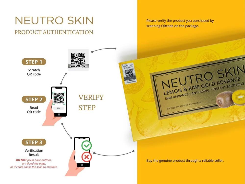 Neutro Skin Lemon & Kiwi Gold Advance