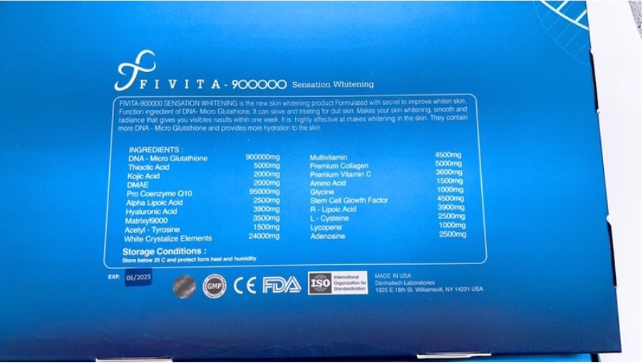 Fivita 900000 Sensation Whitening