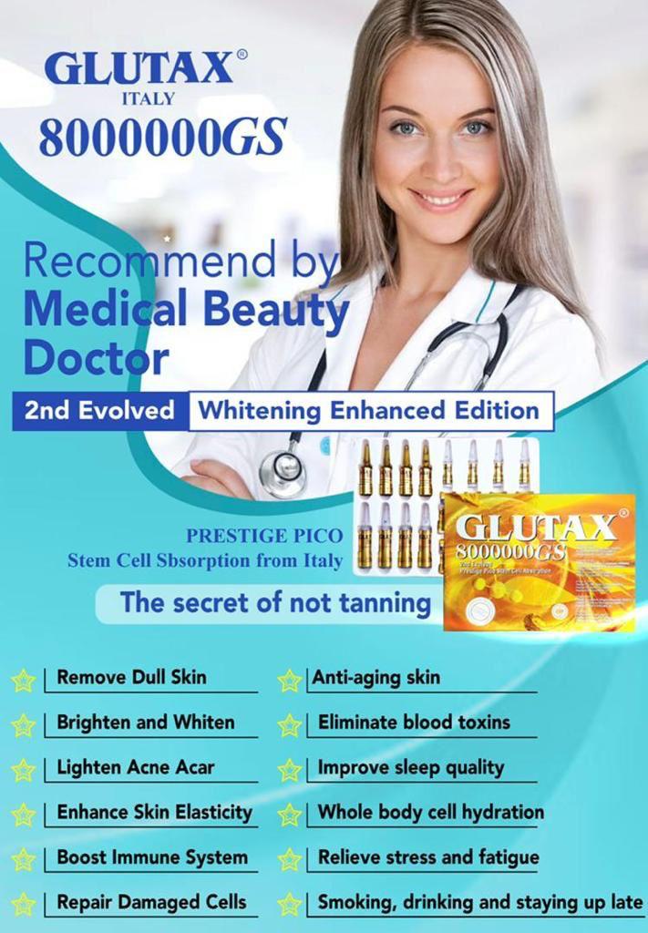 Glutax 8000000GS 2nd Evolved Prestige Pico Stem Cell Absorption