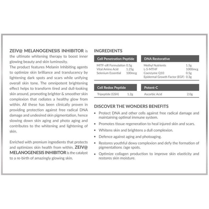 Zeiv Melanogenesis Inhibitor