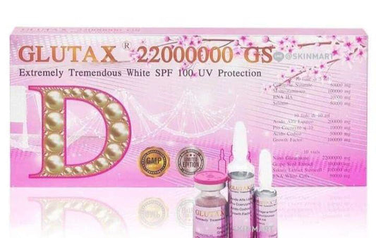 Glutax 22000000GS Extremely Tremendous White SPF 100 UV Protection