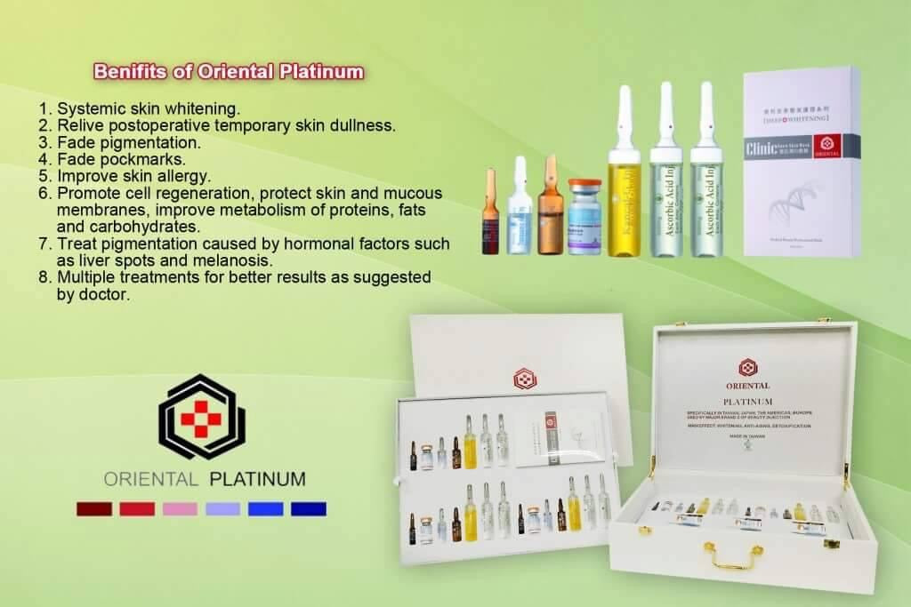 Oriental Platinum Taiwan 8 Sets with Mask