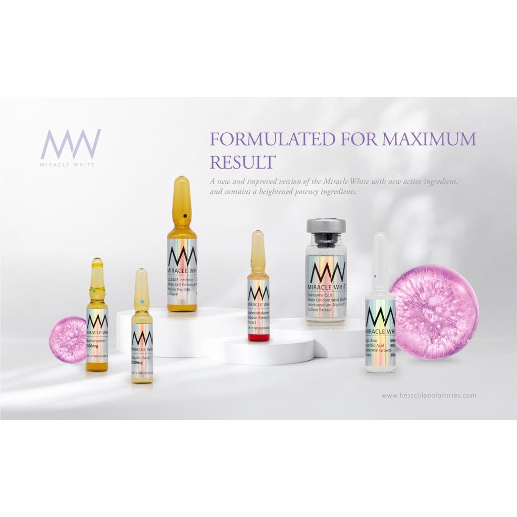 NEW VERSION Miracle White Pink