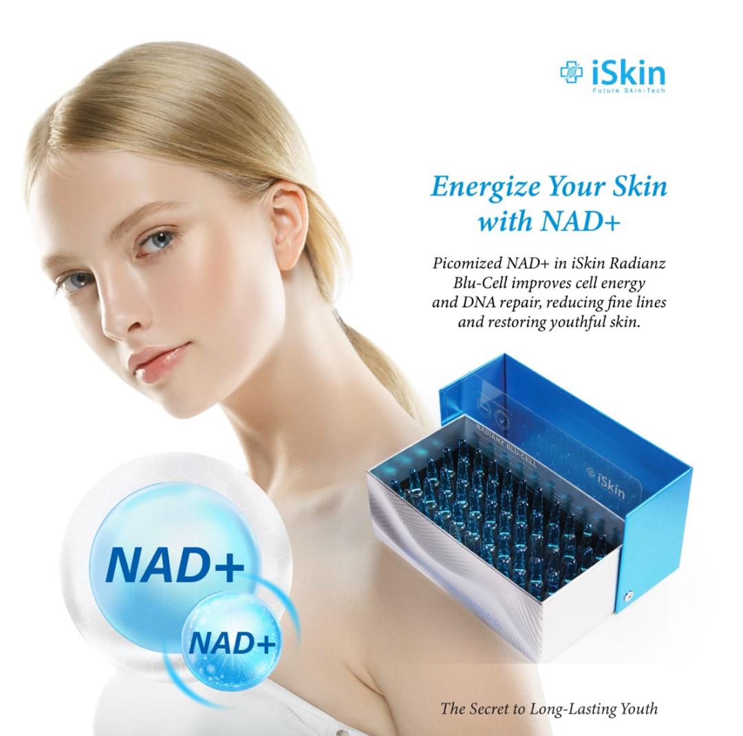 NEW iSkin Radiance Blue Cell