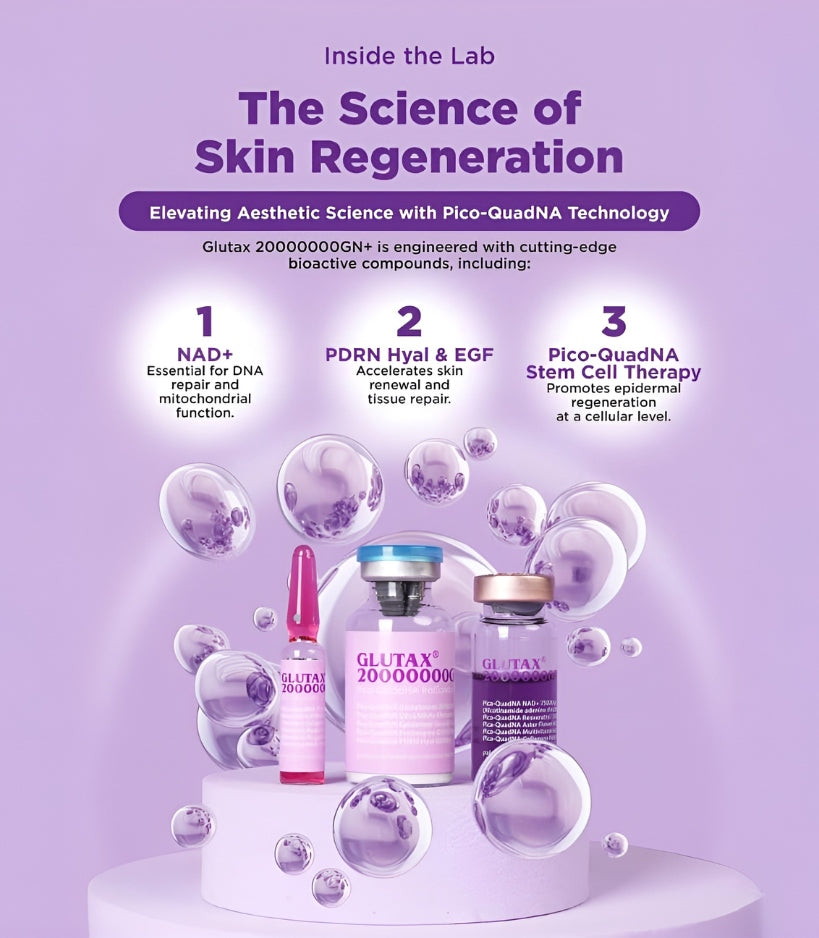 Glutax 20000000GN+ Pico-QuadNA ReCombined White