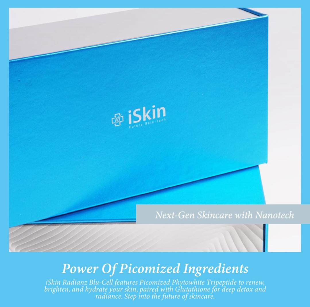 NEW iSkin Radiance Blue Cell