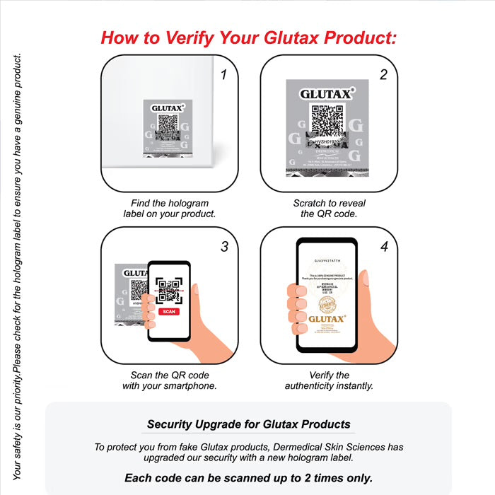Glutax 20000000GN+ Pico-QuadNA ReCombined White