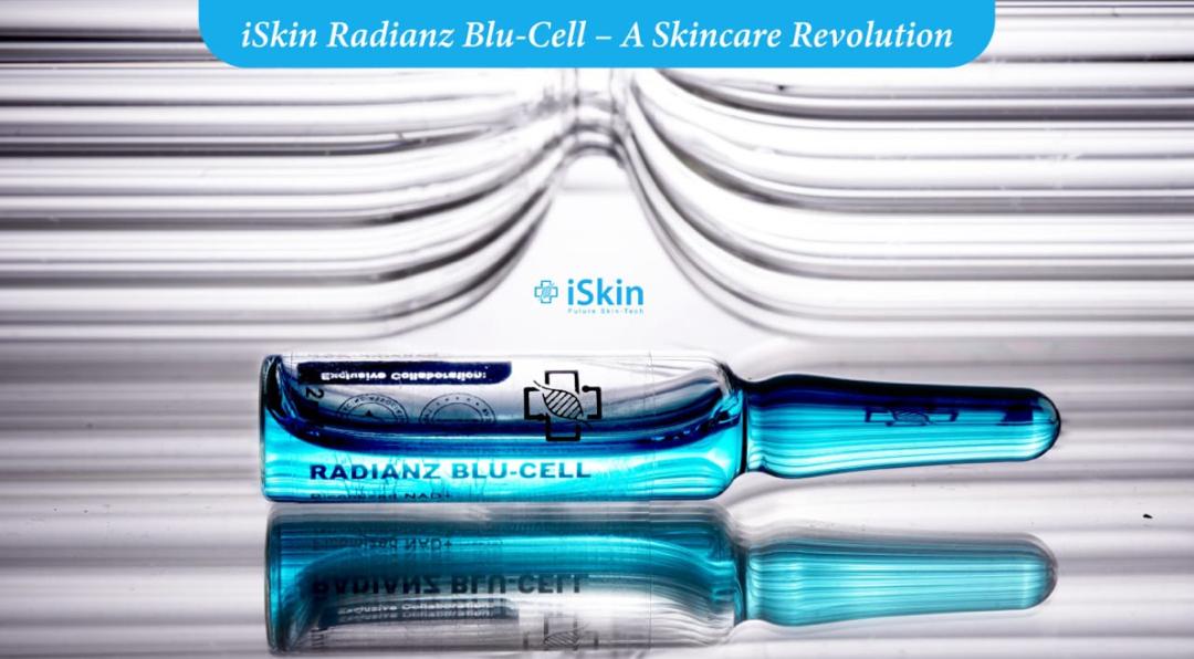 NEW iSkin Radiance Blue Cell