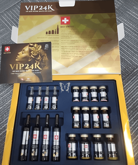 Bio Swiss VIP 24K Glutathione Injection With NAD+