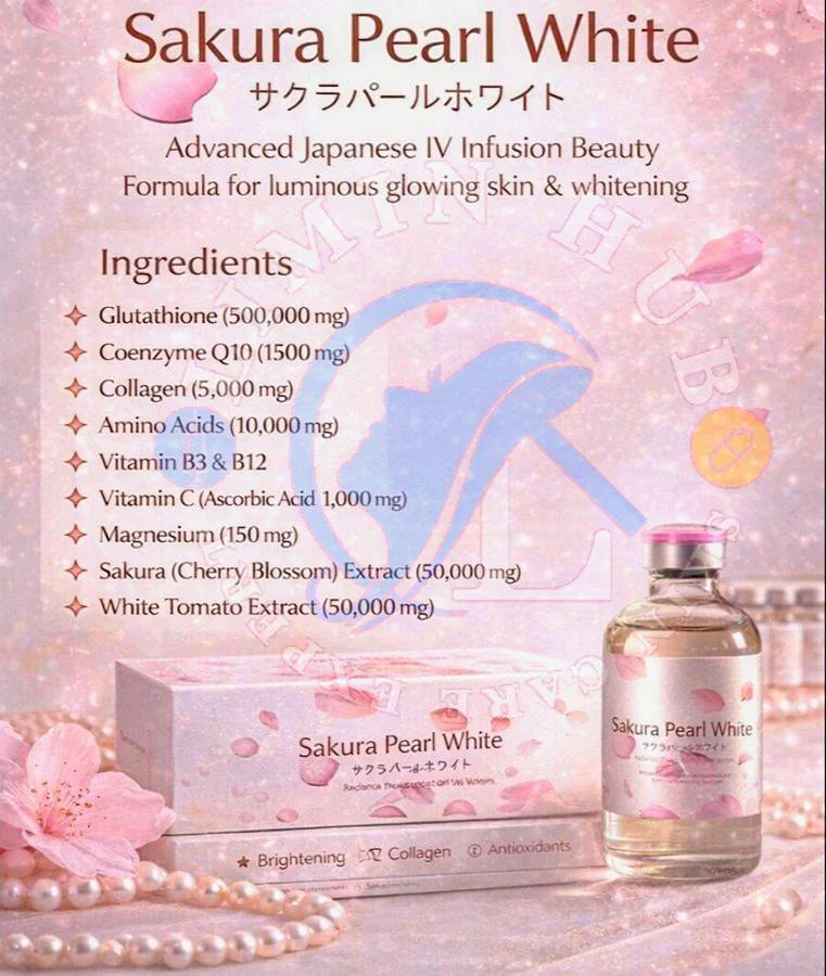 Sakura Pearl White Glutathione Injection