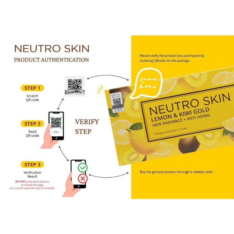 Neutro Skin Lemon & Kiwi Gold